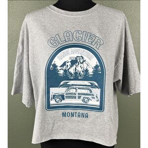 Nordstrom Gray Graphic Tee